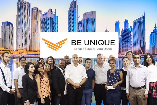 Be Unique Group Dubai team